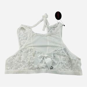 Avidlove Lace Bralette White Size 18W